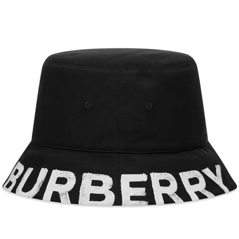 burberry black hat|Burberry bucket hat on sale.